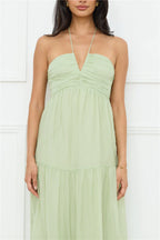 Vestido Maxi Halter