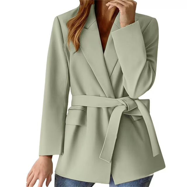 Blazer Cintado Laranja