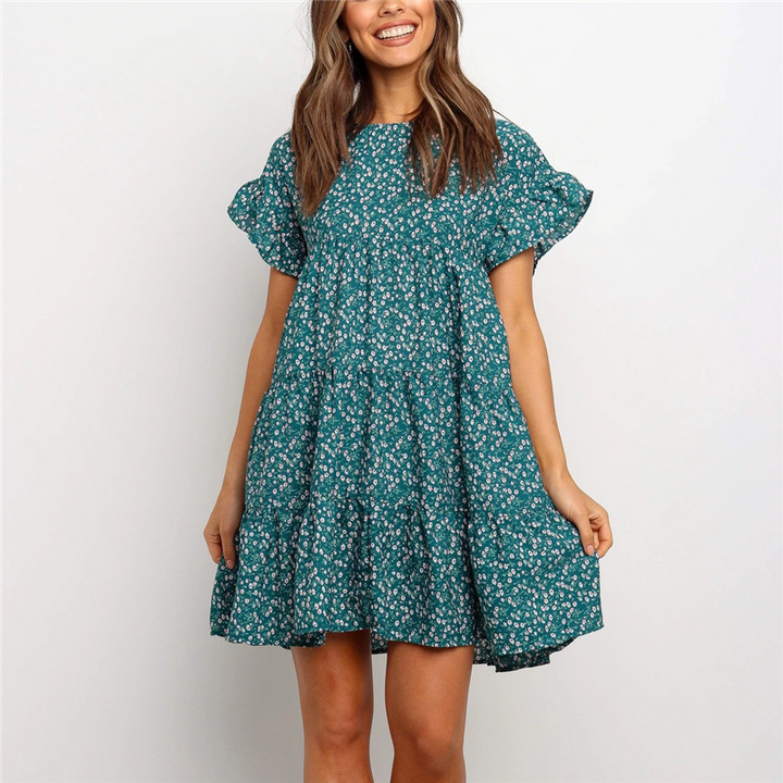 Vestido Floral Curto