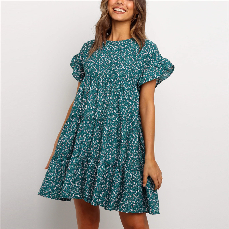 Vestido Floral Curto