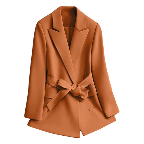 Blazer Cintado Laranja